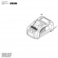 Bosch 2 607 225 925 GAL 1880 CV Charger 18 V / 027 - AU Spare Parts